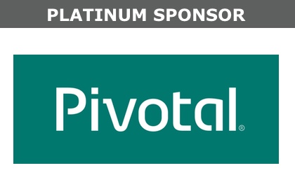 Platinum Sponsor: Pivotal Software, Inc
